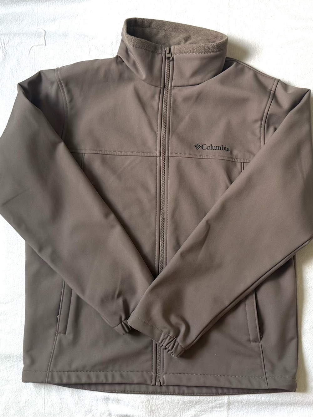 Columbia Men's Taupe Full-Zip Performance Jacket